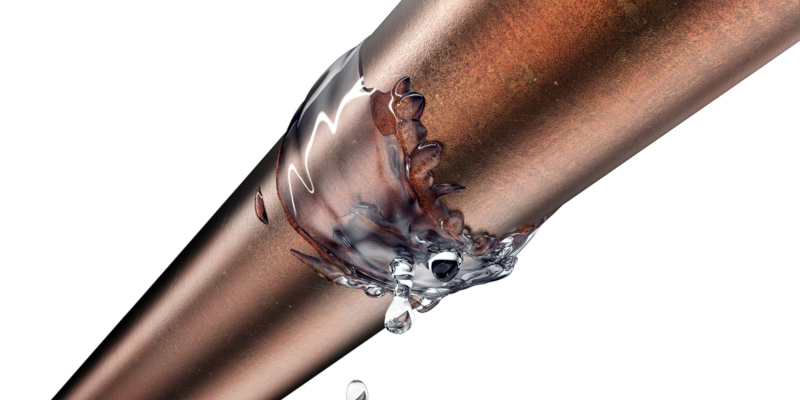 Leaking pipes are terrible for your property